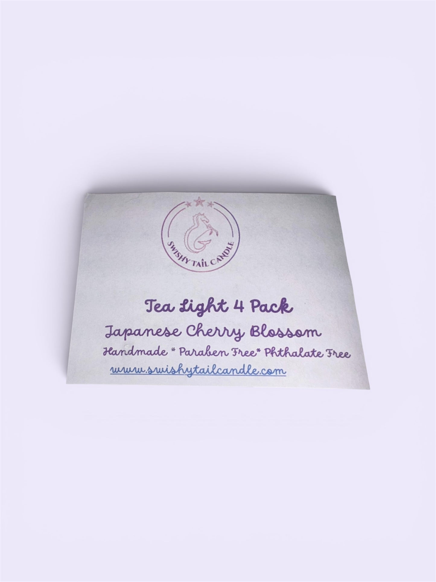 Japanese Cherry Blossom -Tea Light 4 Pack